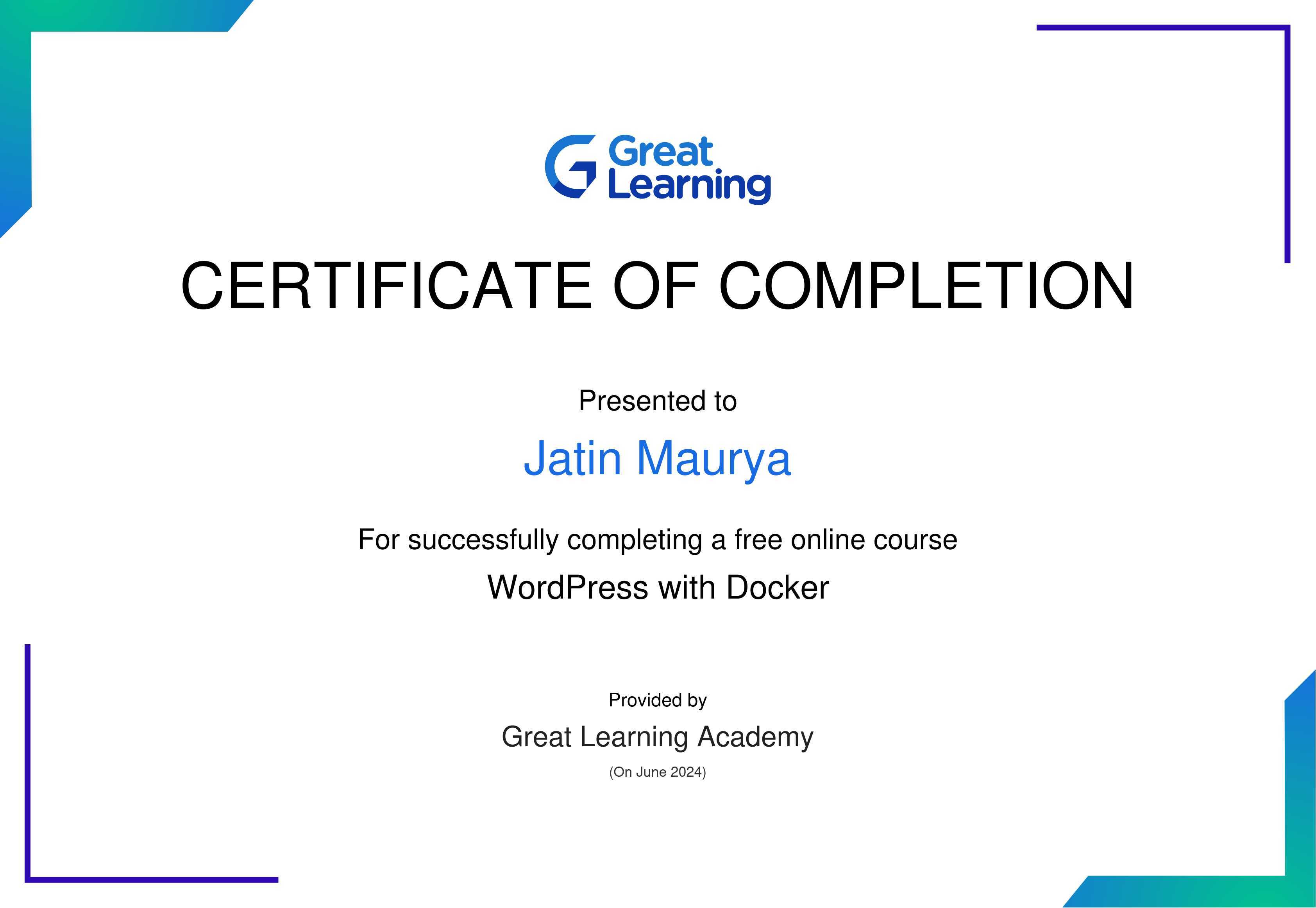 WordPress with Docker